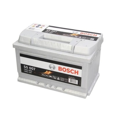 BOSCH SILVER S5 АККУМУЛЯТОР 74AH 750A P+