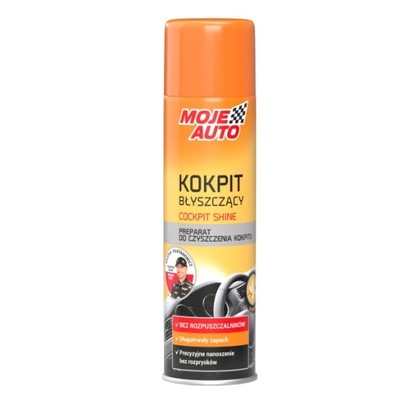 МОЕ AUTO KOKPIT BŁYSZCZĄCY WANILIOWY 500ML / МОЕ AUTO