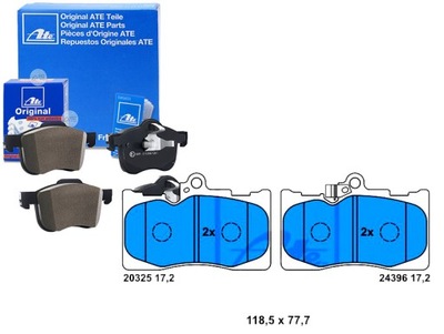 Ate тормозные колодки тормозные lexus gs 350 awd grl10_. grl фото №1