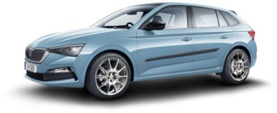 Накладки боковой skoda scala, 2019- фото №1