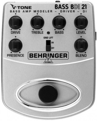 Behringer BDI21 Bass Amp Modeler/ Preamp/ DI-Box