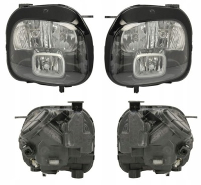 Фара лампа citroen c3 aircross 17- valeo l+p фото №1