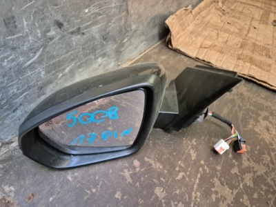 Зеркало peugeot 5008 левая 17 pin ассистент поперечина движения состояние оригинал фото №1
