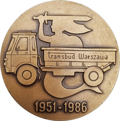 Medal PRL Transport w Służbie Budownictwa 1951-86
