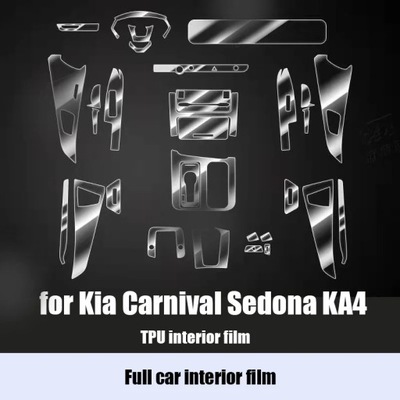 PARA KIA KARNAWAL SEDONA KA4 2021 2022 COMPLETO INTERIOR COCHE PELÍCULA ~14299  