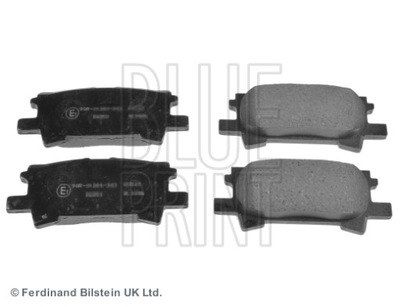 ДИСКИ ТОРМОЗНЫЕ КОЛОДКИ ЗАДНИЙ BLUE PRINT LEXUS RX