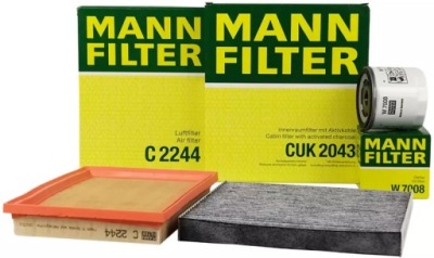 Mann набор фильтров mazda 2 dy 1.25 1.4 фото №1