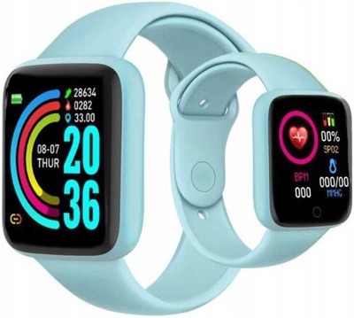 SMARTWATCH Y68 SMARTBAND OPASKA SPORTOWA PULS