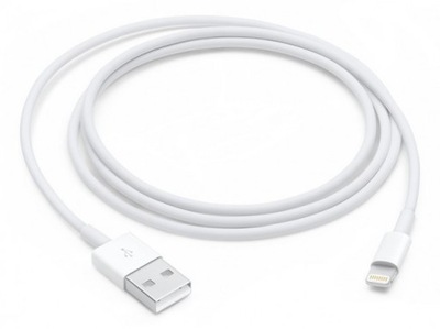 Kabel Apple Lightning to USB 1.0m biały