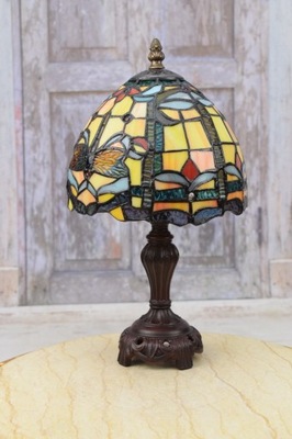 Lampa Witrażowa Styl Tiffany witraż KOLOROWA 35CM