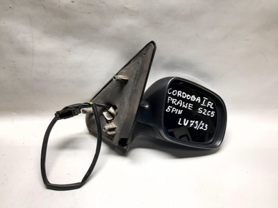 Seat cordoba i lift fl зеркало электрический 5 pin фото №1