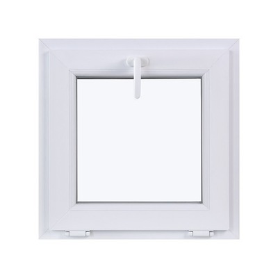 Okna 60x60 cm Okno PVC Plastikowe Uchylne Białe