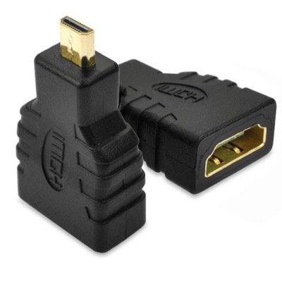 ADAPTER HDMI - MICRO PRZEJŚCIÓWKA WTYK 4K FULL HD