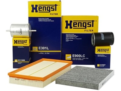 Hengst набір фільтрів audi a3 8l 1.6 1.8 t фото №1