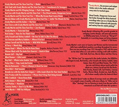 Grady Martin Diesel Smoke, Dangerous.. CD