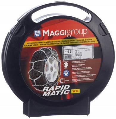 CADENAS NIEVE MAGGIGROUP RAPIDMATIC 116 195/75R16 215/65R16 215/60R17  