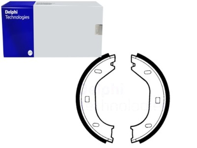 Delphi ls1370 набір колодка гальмівних, гальмо стояночний фото №1