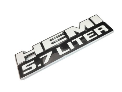 EMBLEMA LOGOTIPO 3D CHRYSLER 300C HEMI CROMO BLANCO  