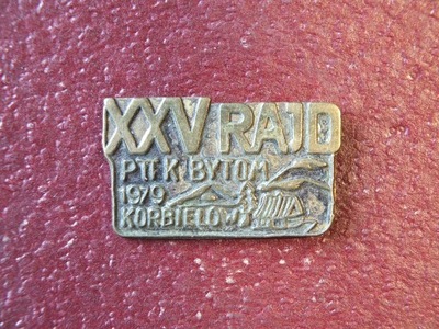 Odznaka PTTK Rajd Bytom Korbielów 1979