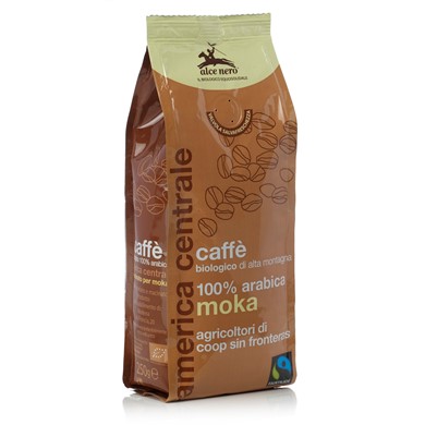 ALCE NERO Kawa 100% arabica moka mielona 250g