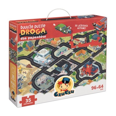 Duuuże puzzle Droga 3+