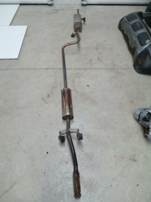 Citroen c3 aircross 1.2 vti гаситель конечный выхлоп фото №1