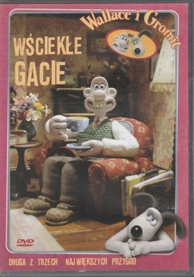 Wallace i Gromit Wściekłe gacie DVD Nick Park
