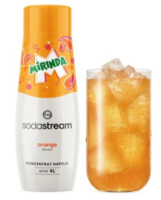 Syrop koncentrat do Soda Stream Mirinda 440ml POMARAŃCZOWA