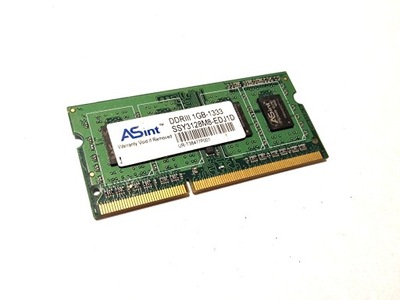 Pamięć RAM ASint DDR3 1GB 1333MHz 1 szt