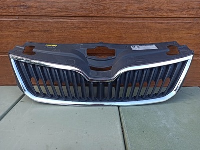 Решітка радіатора решітка радіатора хром skoda rapid 5ja853668 org 2012- фото №1