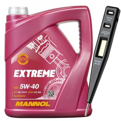 MANNOL EXTREME 5W40 OLEJ SILNIKOWY 5W-40 4L