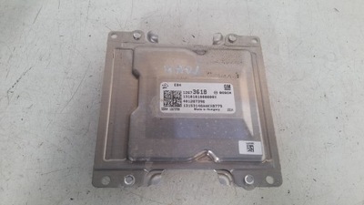 Бортовой компьютер двигателя 18673618 opel karl фото №1