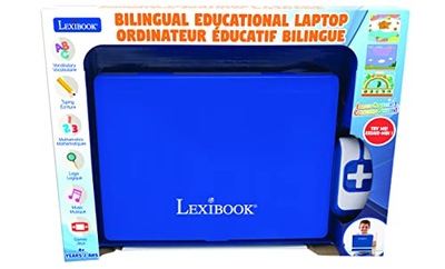 Dwujęzyczny laptop edukacyjny z myszką Lexibook FR-ANG KOLOROWY EKRAN