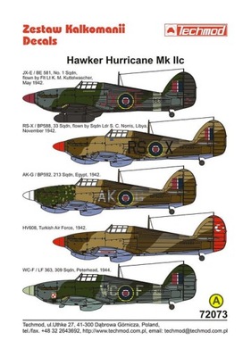 72073 Hawker Hurricane Mk. IIC