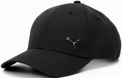 CZAPKA MĘSKA PUMA METAL Z DASZKIEM SWOOSH CZARNA BEJSBOLÓWKA METALOWE LOGO