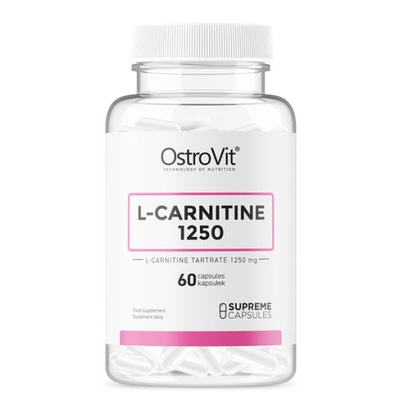 OstroVit L-Karnityna Carnitine 1250 mg 60 kapsułek