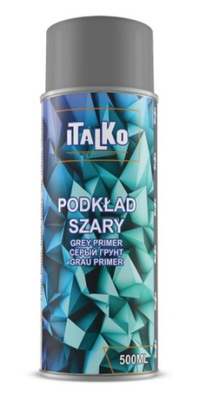 ITALKO SPRAY PODKŁAD AKRYLOWY SZARY 500 ML