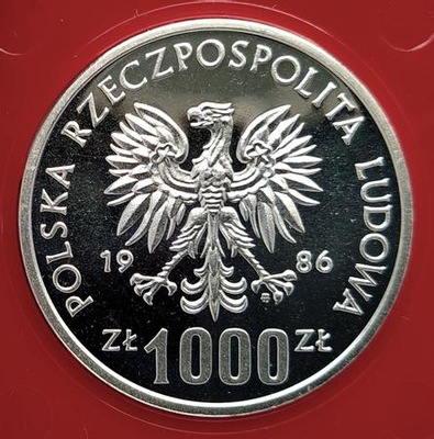 1000 złotych, 1986 Narodowy Czyn Pomocy Szkole