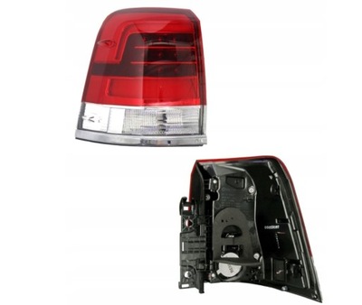 FARO PARTE TRASERA PARTE TRASERA IZQUIERDA TOYOTA LAND CRUISER V8 2015- DIODO LUMINOSO LED 