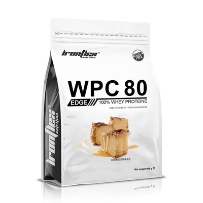 Whey Protein 900 g WPC 80 BIAŁKO SERWATKA MIĘŚNIE Odżywka Białkowa IronFlex