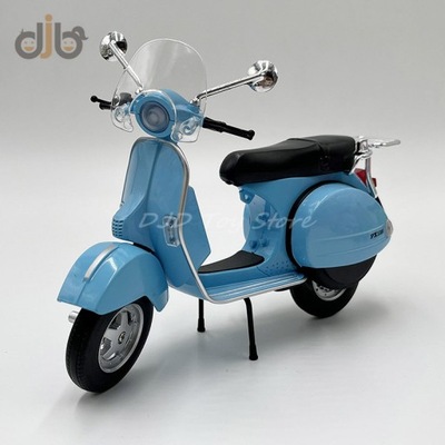 1:10 Diecast Motorcycle Model Toy Scooter Vespa