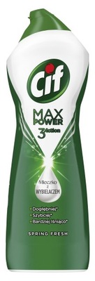 Cif Max Power Spring Fresh : Mleczko Czyszczące z Wybielaczem