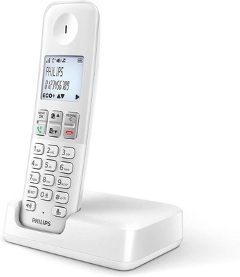 Telefon bezprzewodowy Philips D2501W/34