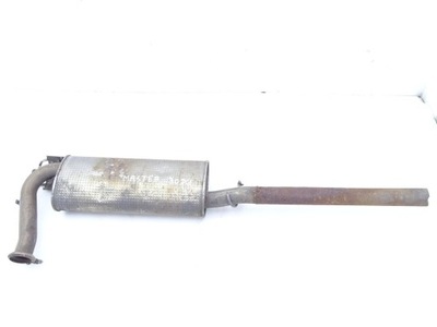 Renault master ii 03-10 3.0 dci гасник кінцевий фото №1