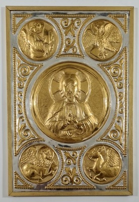 Ikona Jezus Chrystus Pantokrator, srebro 0041