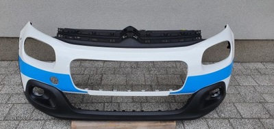 Citroen c3 iii 2016- бампер перед оригинал b134 фото №1