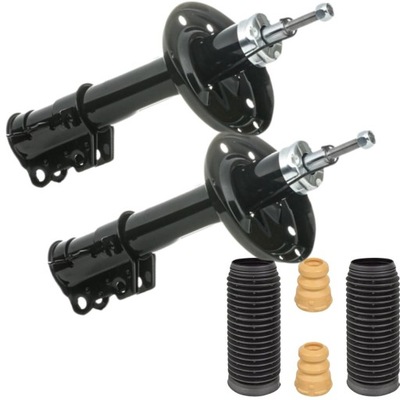 2 X AMORTIGUADORES PARTE DELANTERA JUEGO TAPONES TOPE DE SUSPENSION OPEL CORSA D FIAT GRANDE PUNTO  