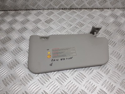 Защита солнцезащитная правая nissan micra k12 фото №1