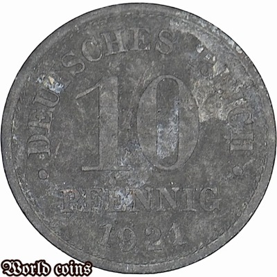 10 PFENNIG 1921