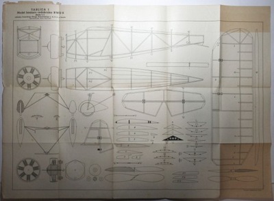 RWD 6, Plany modelarskie 1938 MODEL ŻWIRKI, WIGURY